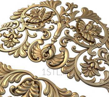 Church panel (PC_0149) 3D model for CNC machine